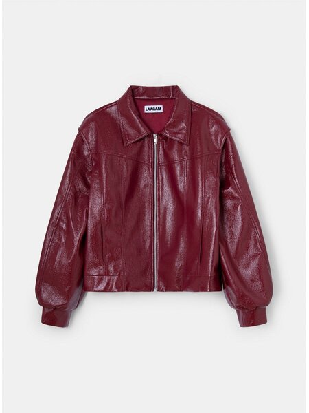 LAAGAM CUPIDO RED BOMBER JACKET JOBFW2306