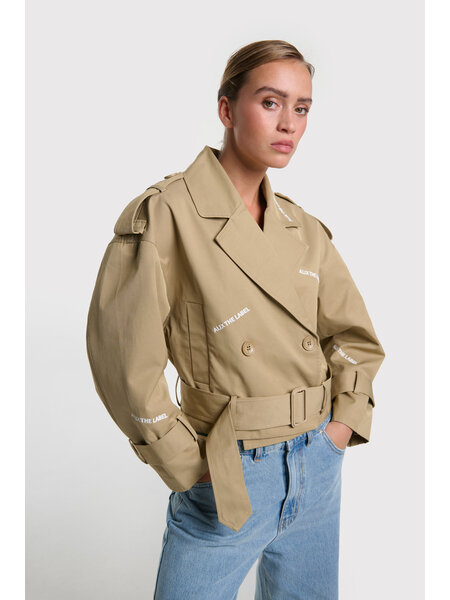 ALIX short alix trench coat (2603412537) camel
