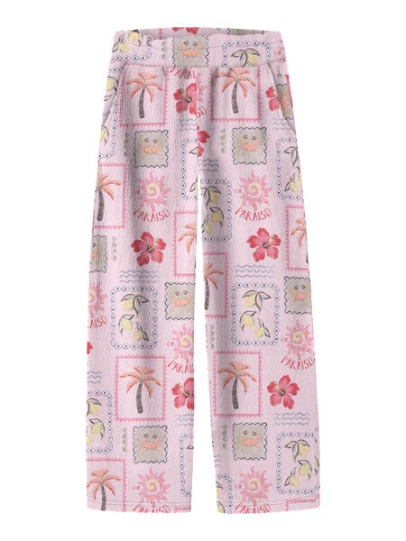 name it NKFJAMSAS WIDE PANT 13259828 Cradle Pink