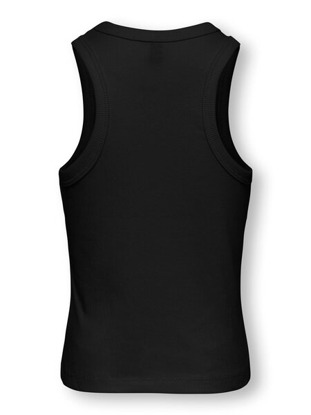 KIDS ONLY KOGJILL LIFE S/L EMB TANK TOP JRS 15374367 Black Pearls