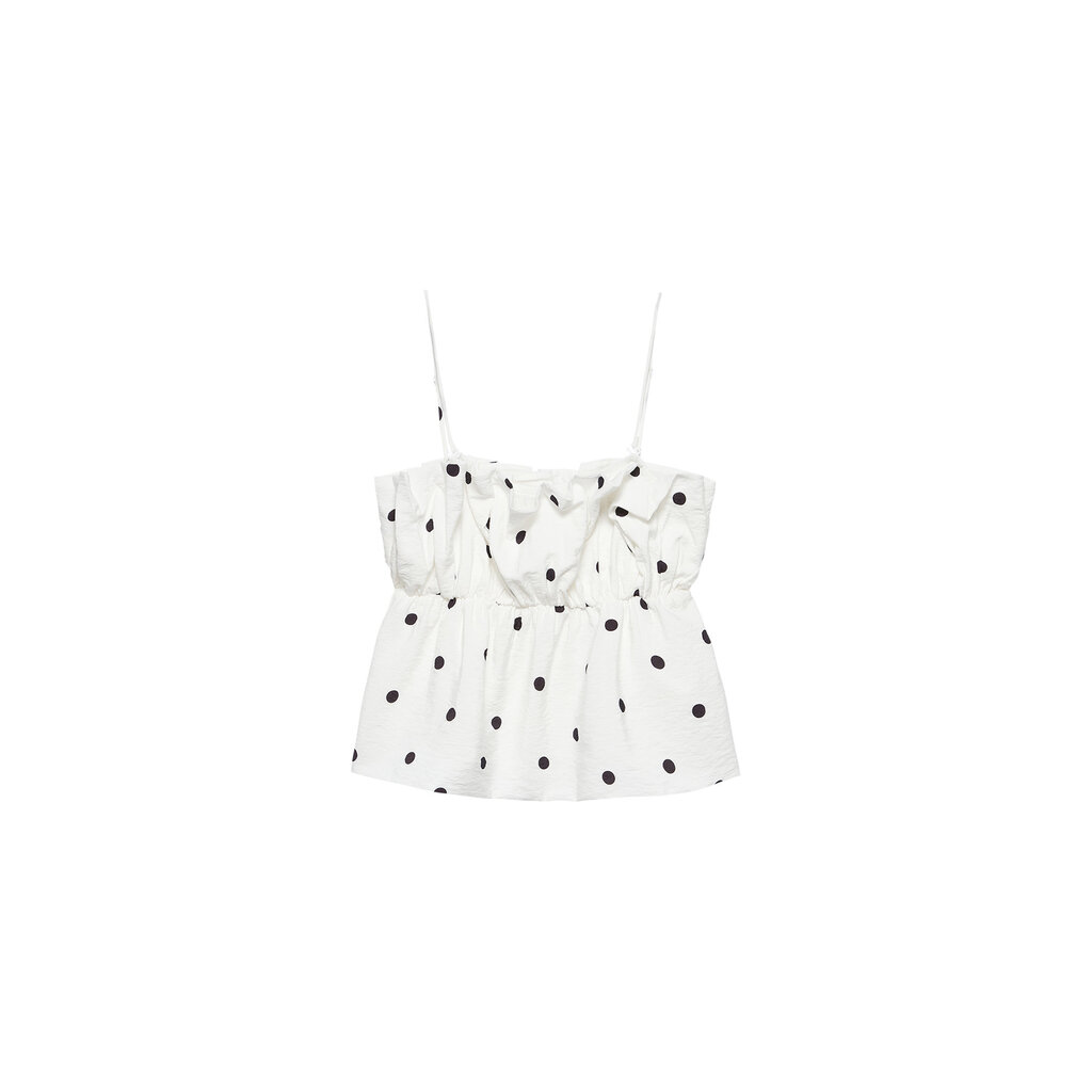CATWALK JUNKIE Dotted spaghetti top 2602021403 Off White