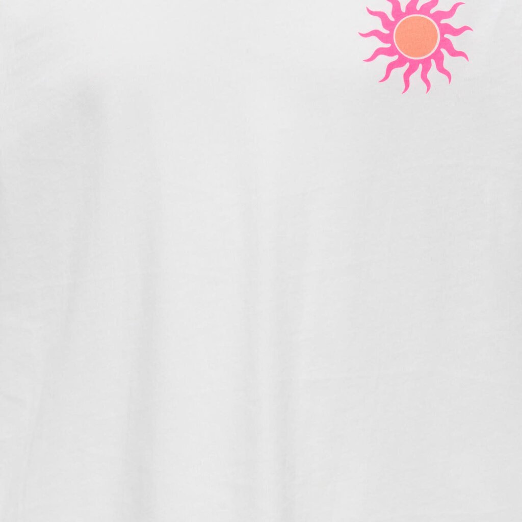 KIDS ONLY KOGSOLI-VERAS S/S TOP CS JRS 15377179 Cloud Dancer Sol/Begonia Pink