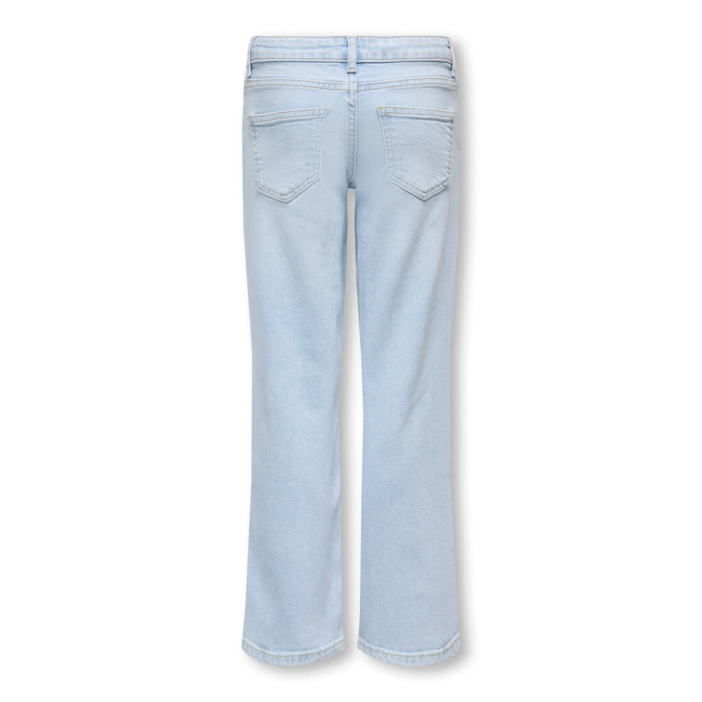 KIDS ONLY KOGJULLES LOW WAIST WIDE LEG DNM 15382566 Light Blue Bleached DESTROYS