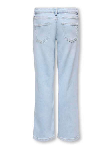 KIDS ONLY KOGJULLES LOW WAIST WIDE LEG DNM 15382566 Light Blue Bleached DESTROYS