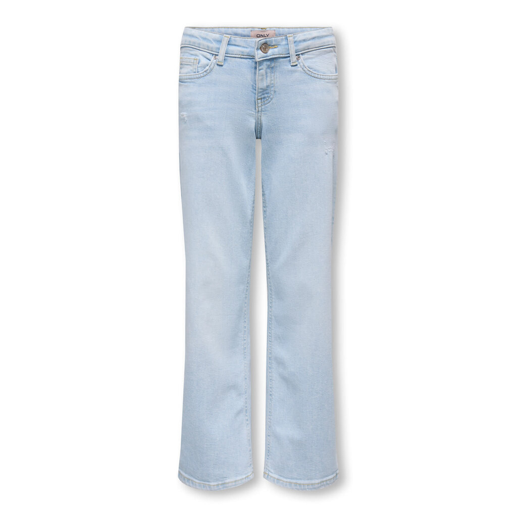 KIDS ONLY KOGJULLES LOW WAIST WIDE LEG DNM 15382566 Light Blue Bleached DESTROYS