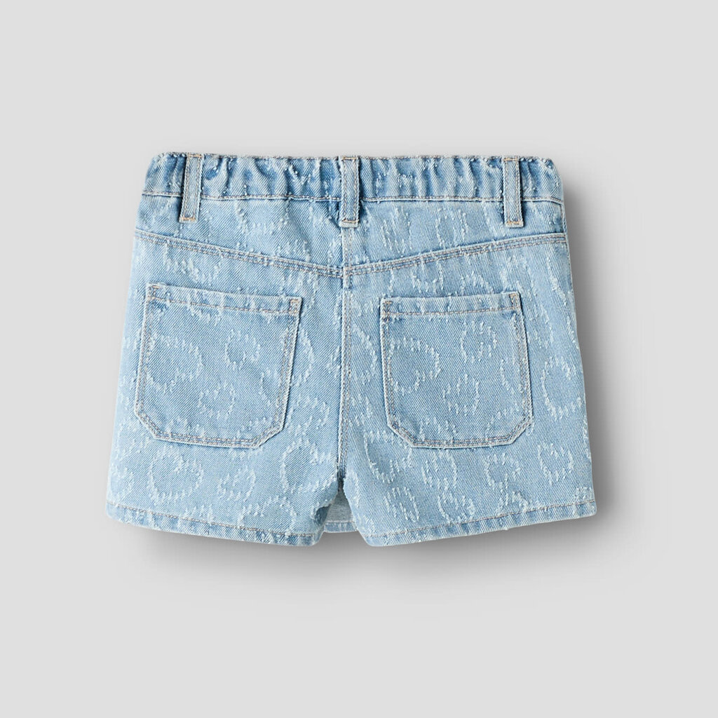 name it NMFHOPE DNM HEART SKORT 2015-DS H 13254120 Light Blue Denim DESTROY HEARTS