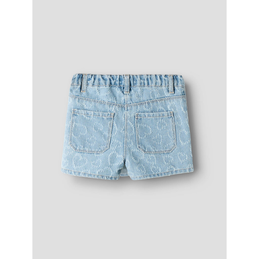 name it NMFHOPE DNM HEART SKORT 2015-DS H 13254120 Light Blue Denim DESTROY HEARTS
