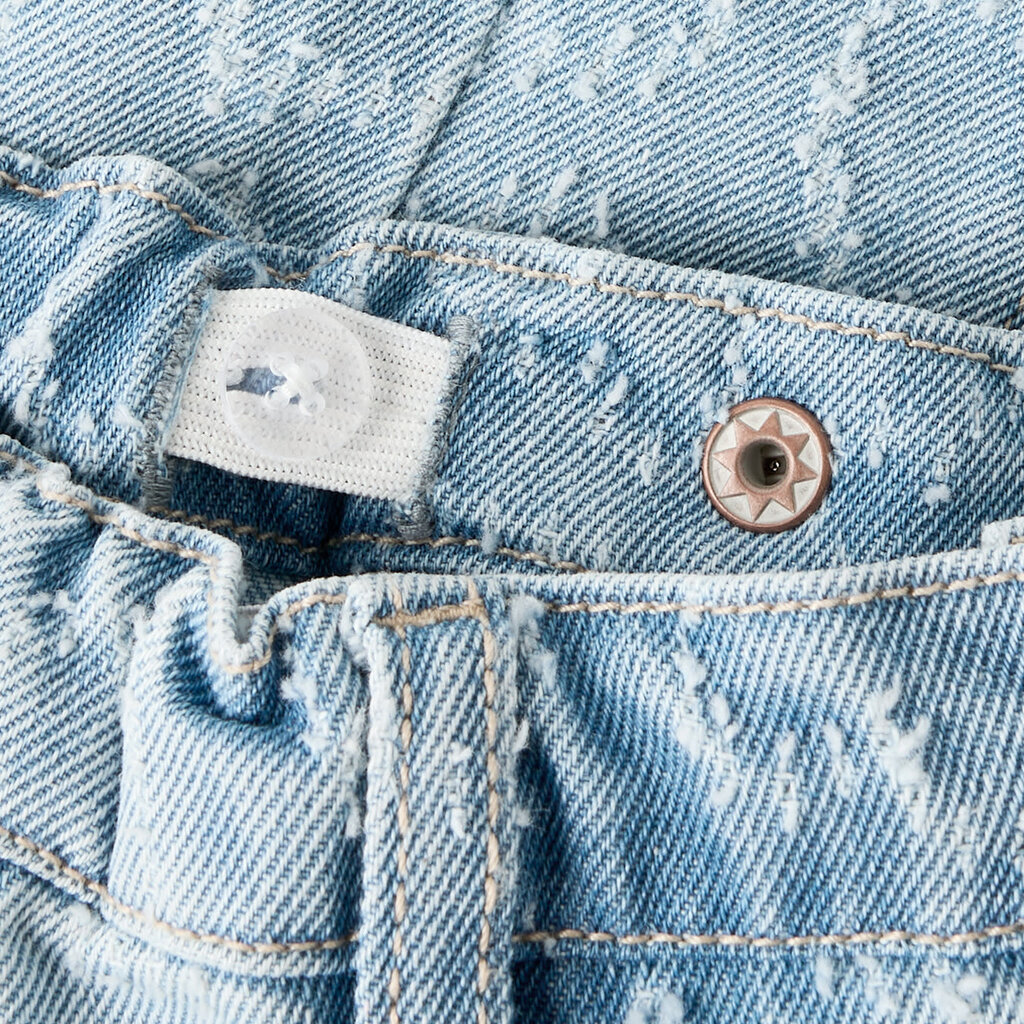 name it NMFHOPE DNM HEART SKORT 2015-DS H 13254120 Light Blue Denim DESTROY HEARTS