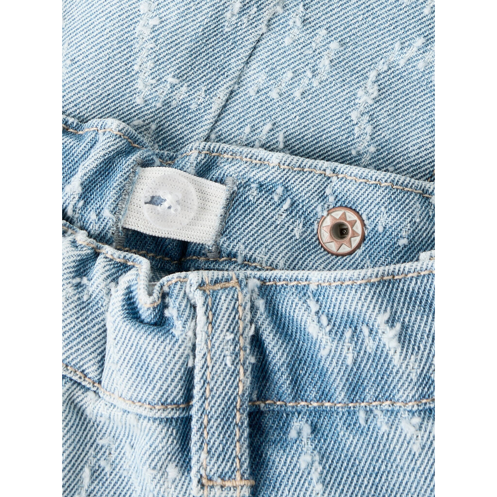 name it NMFHOPE DNM HEART SKORT 2015-DS H 13254120 Light Blue Denim DESTROY HEARTS