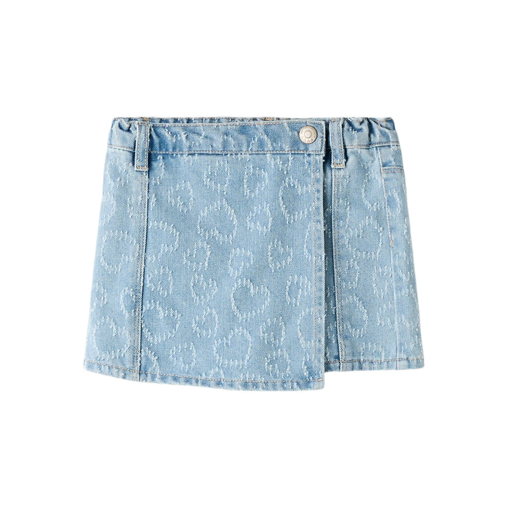 name it NMFHOPE DNM HEART SKORT 2015-DS H 13254120 Light Blue Denim DESTROY HEARTS
