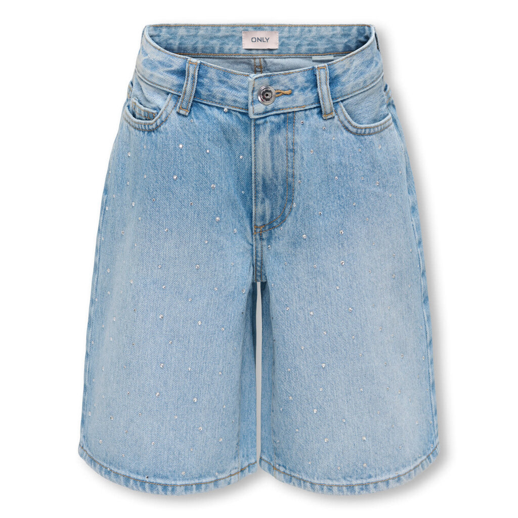 KIDS ONLY KOGSONNY HW WIDE RHINST DNM SHORTS AZG 15372364 Medium Blue RHINESTONES