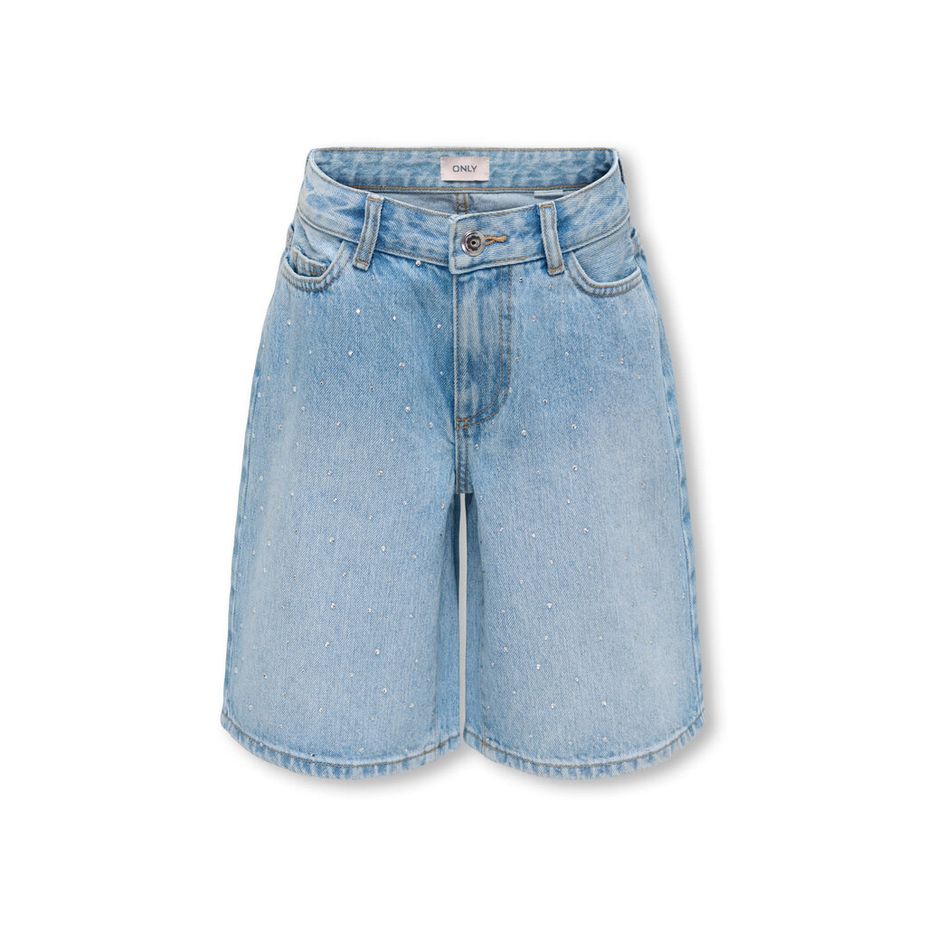 KIDS ONLY KOGSONNY HW WIDE RHINST DNM SHORTS AZG 15372364 Medium Blue RHINESTONES