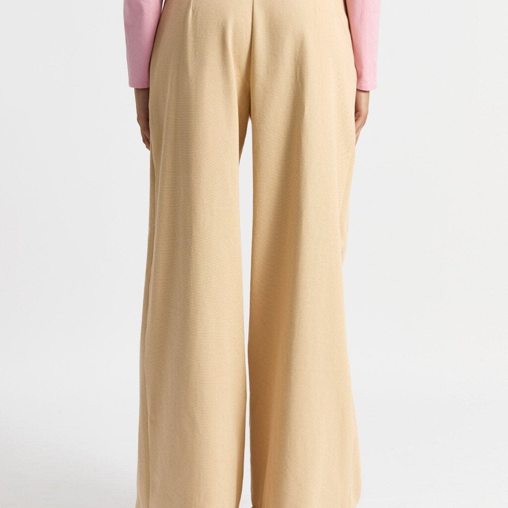 LAAGAM SMITH BEIGE SERGE PANTS PSS25004
