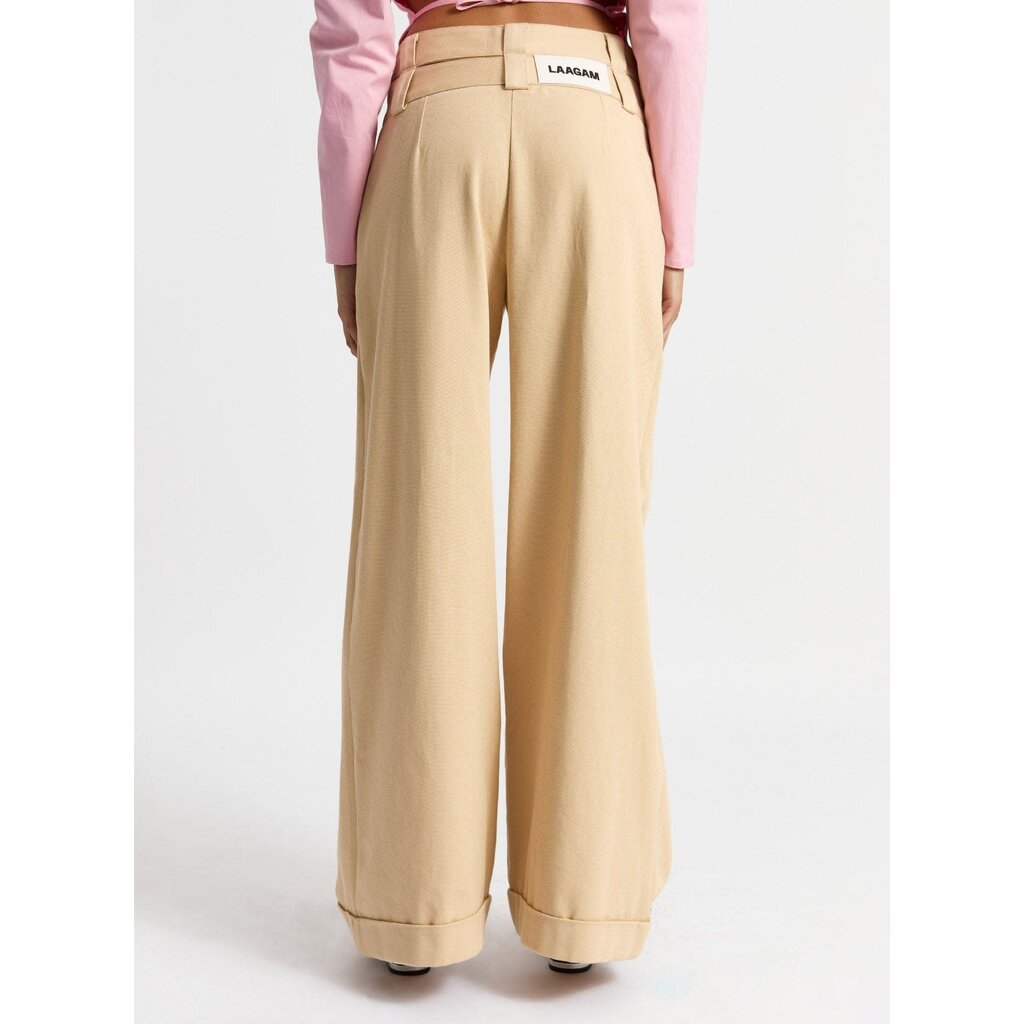 LAAGAM SMITH BEIGE SERGE PANTS PSS25004