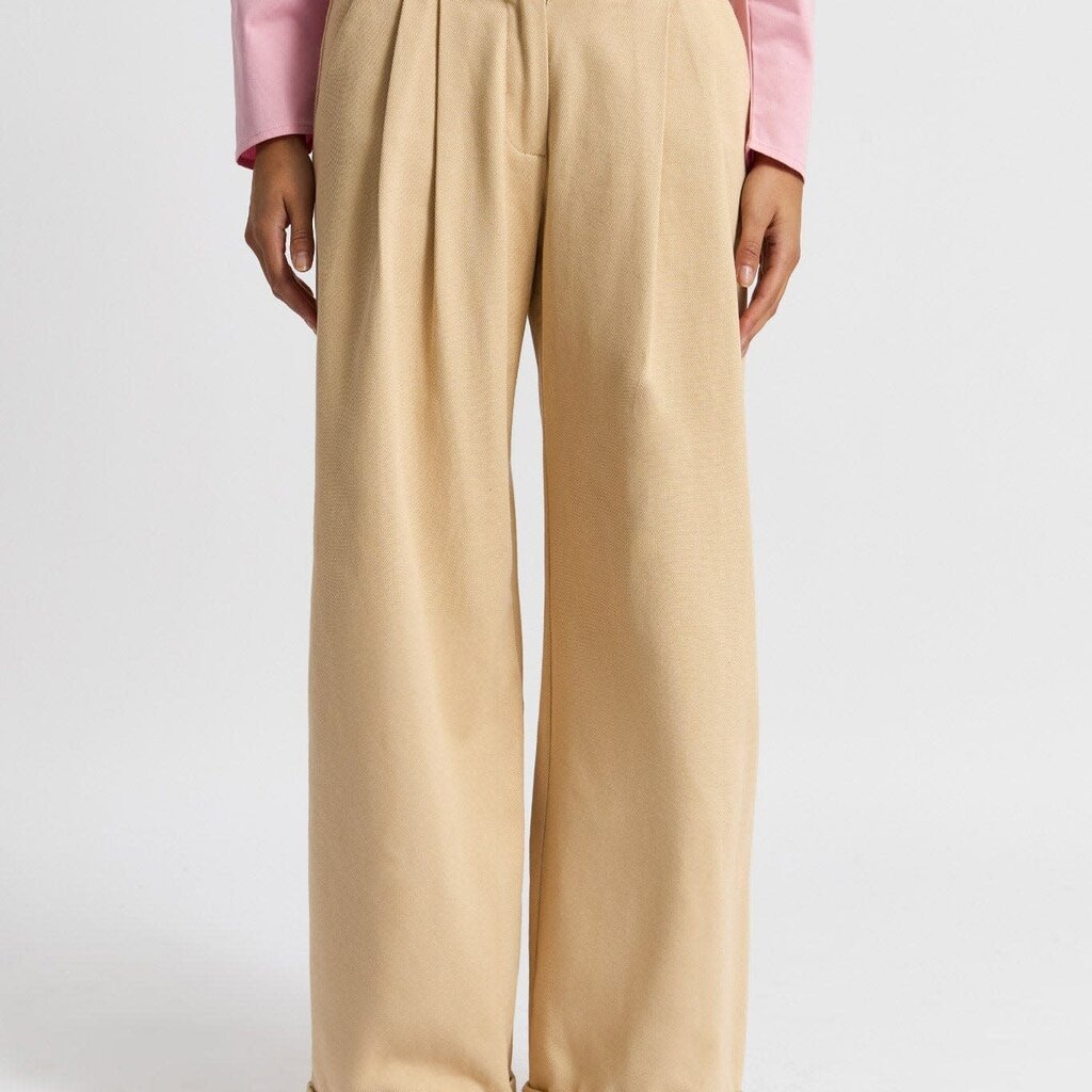 LAAGAM SMITH BEIGE SERGE PANTS PSS25004