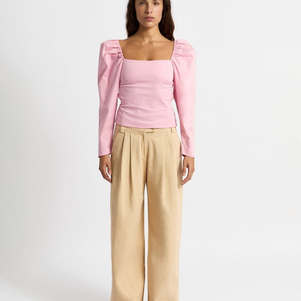 LAAGAM SMITH BEIGE SERGE PANTS PSS25004