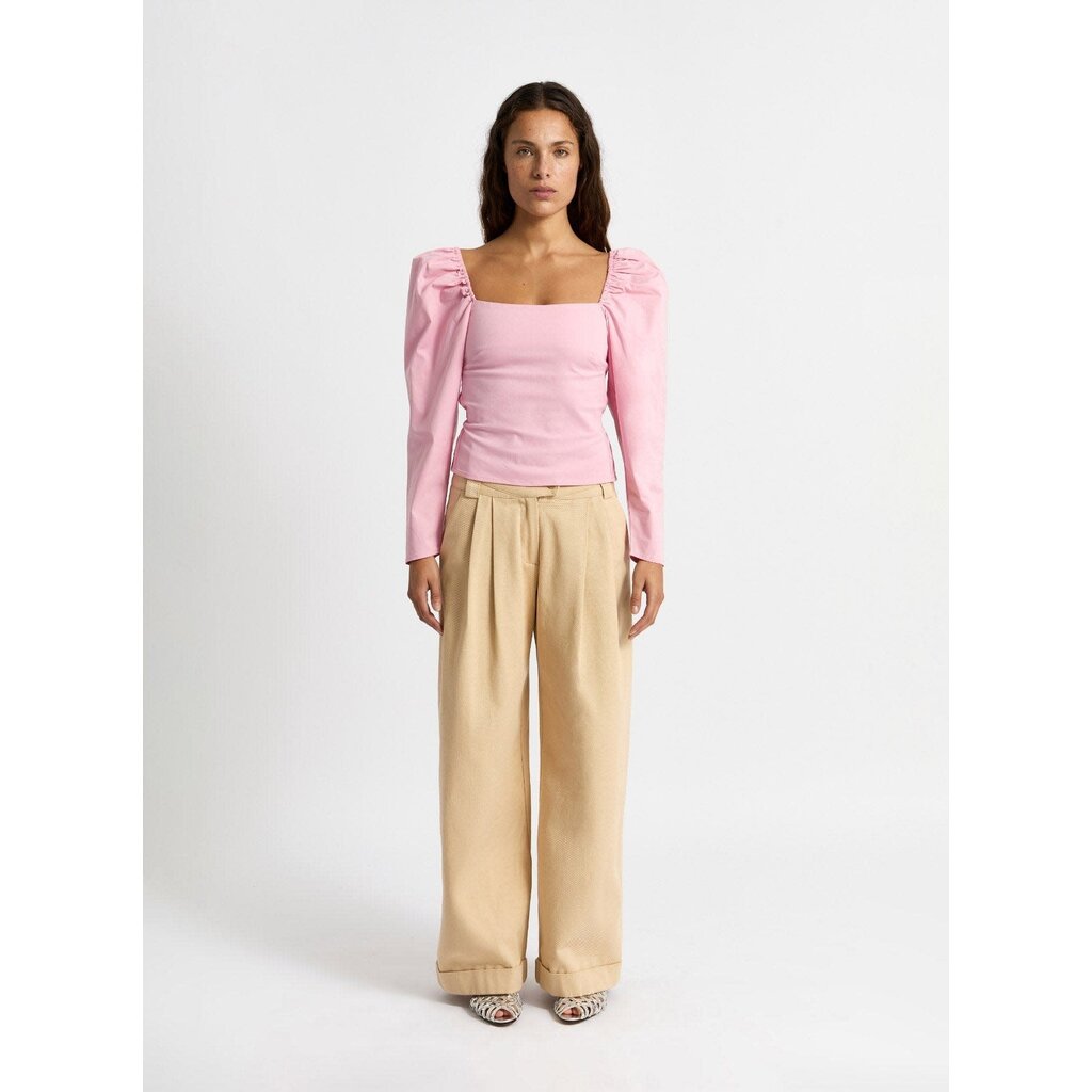 LAAGAM SMITH BEIGE SERGE PANTS PSS25004