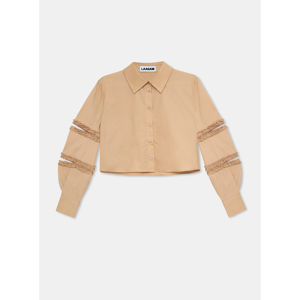 LAAGAM MUNA SAND CUT-OUT SHIRT TP/M2604