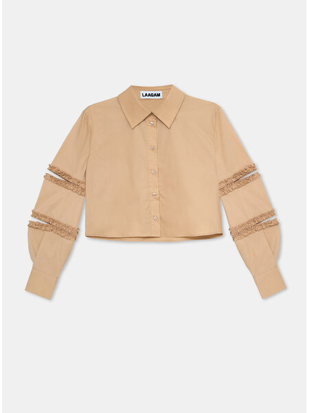 LAAGAM MUNA SAND CUT-OUT SHIRT TP/M2604