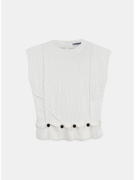 LAAGAM ZANIA ECRU TOP TP/M2008