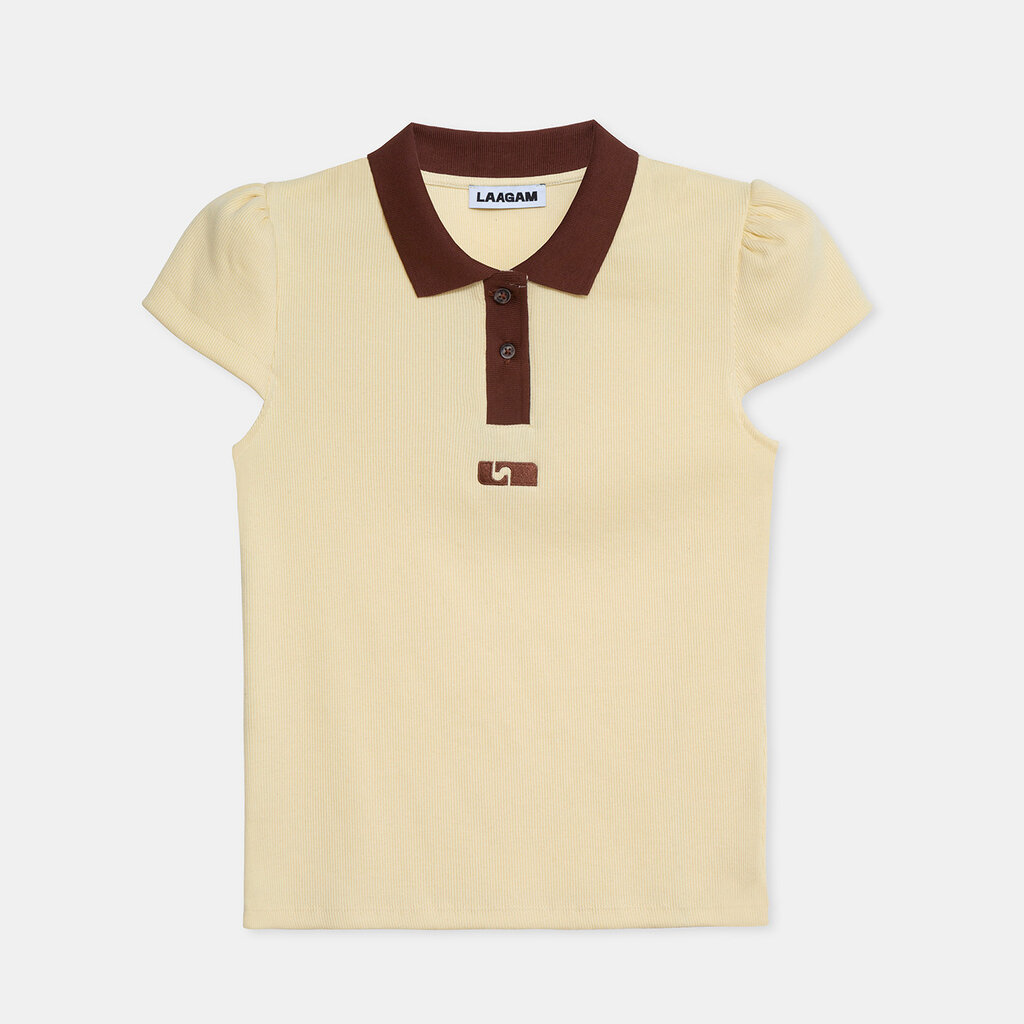 LAAGAM ERYA BUTTER POLO T-SHIRT TS/M1003
