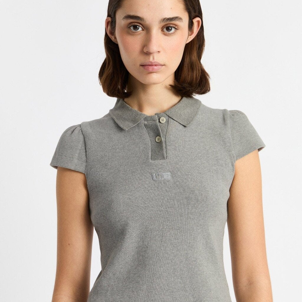 LAAGAM ERYA GREY POLO T-SHIRT TS/M1003F01