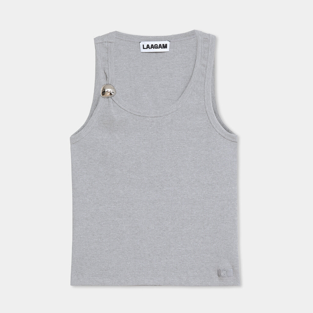 LAAGAM EDEN GREY TANK TOP TS/M1009
