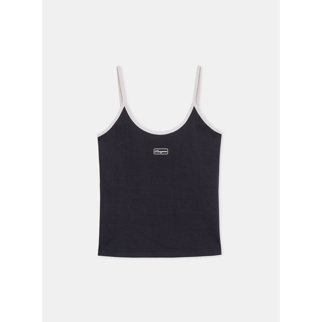 LAAGAM MEMFIS BLACK STRAP TANK TOP TS/M1008