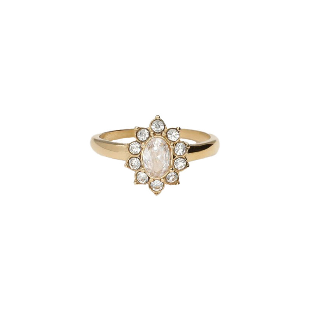 Ring vintage strass MJ11499 Goud