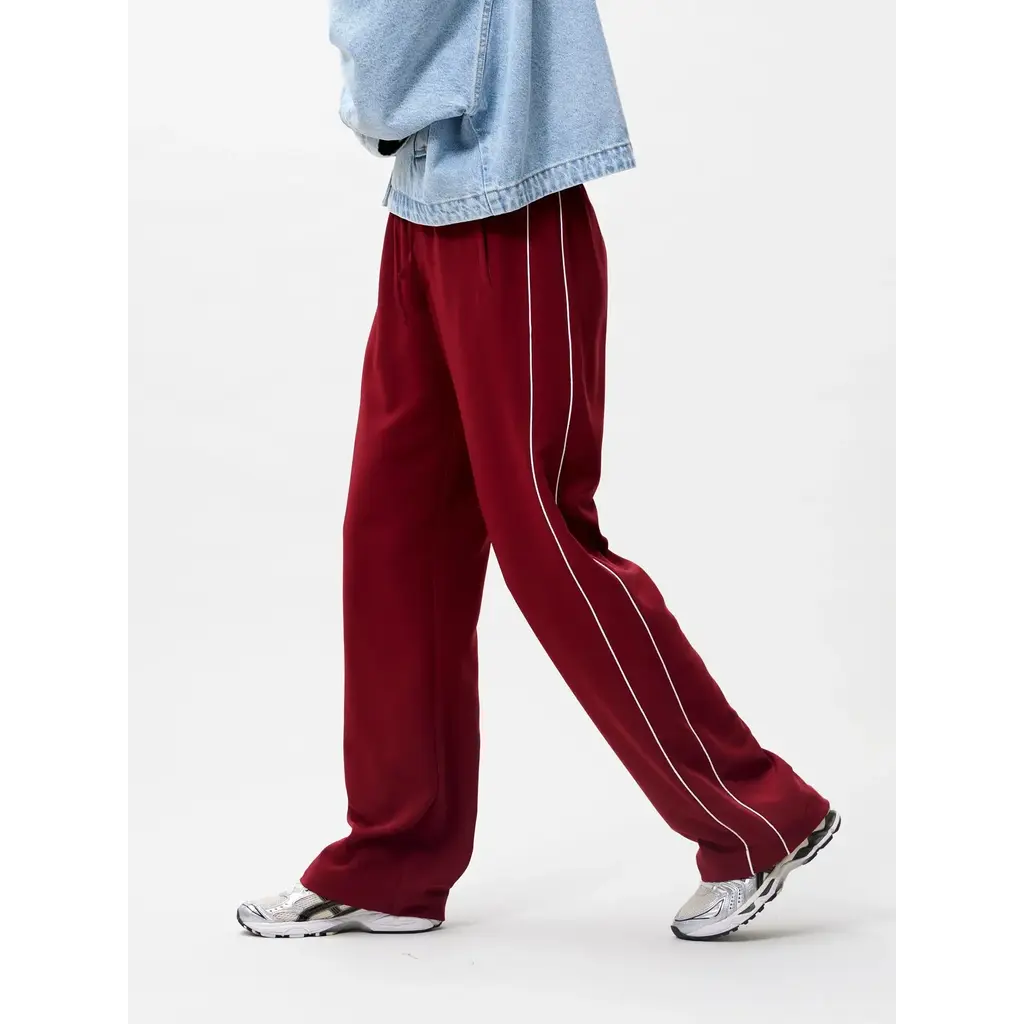 CATWALK JUNKIE Tracksuit trousers with piping (2601023004) Rhubarb