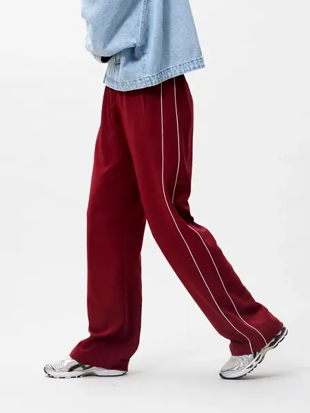 CATWALK JUNKIE Tracksuit trousers with piping (2601023004) Rhubarb