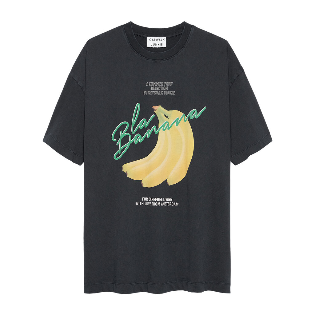 CATWALK JUNKIE Oversized graphic Tshirt 2602020207 Dark Grey