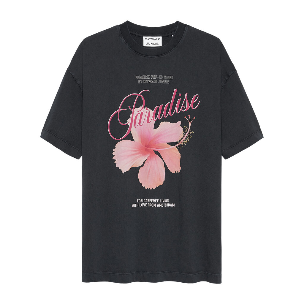 CATWALK JUNKIE Oversized graphic Tshirt 2602020208 Dark Grey