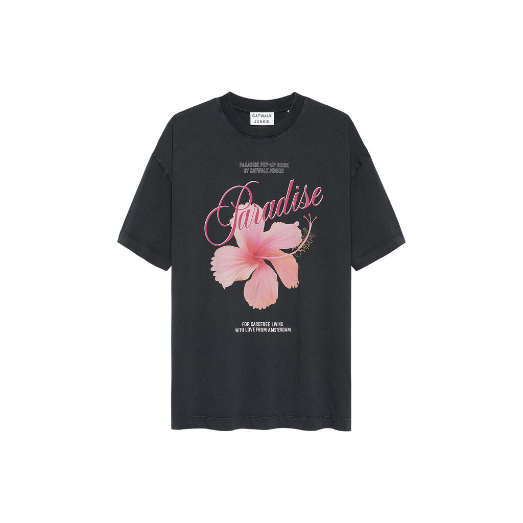 CATWALK JUNKIE Oversized graphic Tshirt 2602020208 Dark Grey