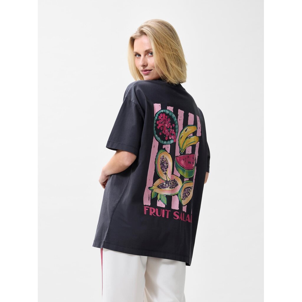 CATWALK JUNKIE Oversized graphic Tshirt 2602020209 Dark Grey