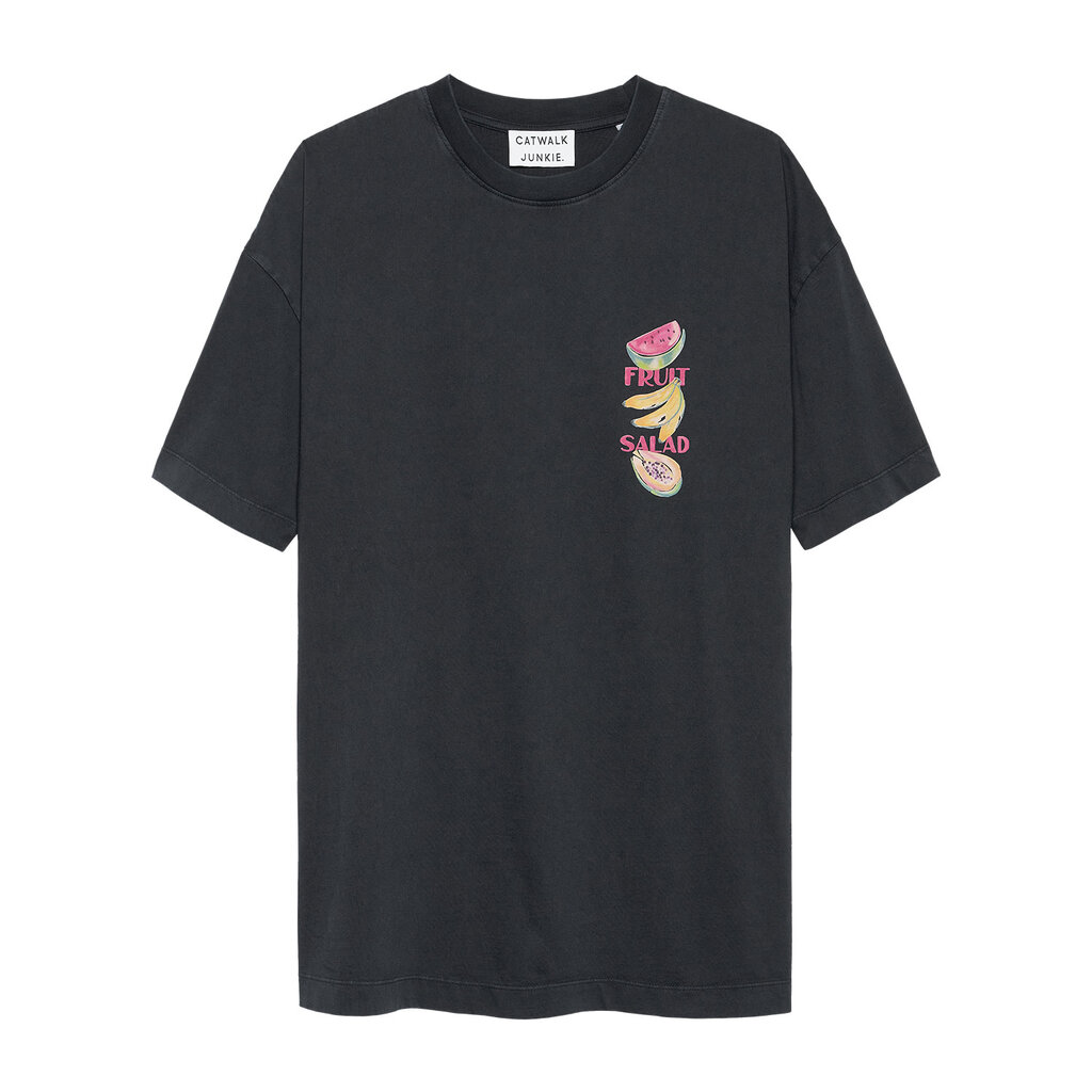 CATWALK JUNKIE Oversized graphic Tshirt 2602020209 Dark Grey