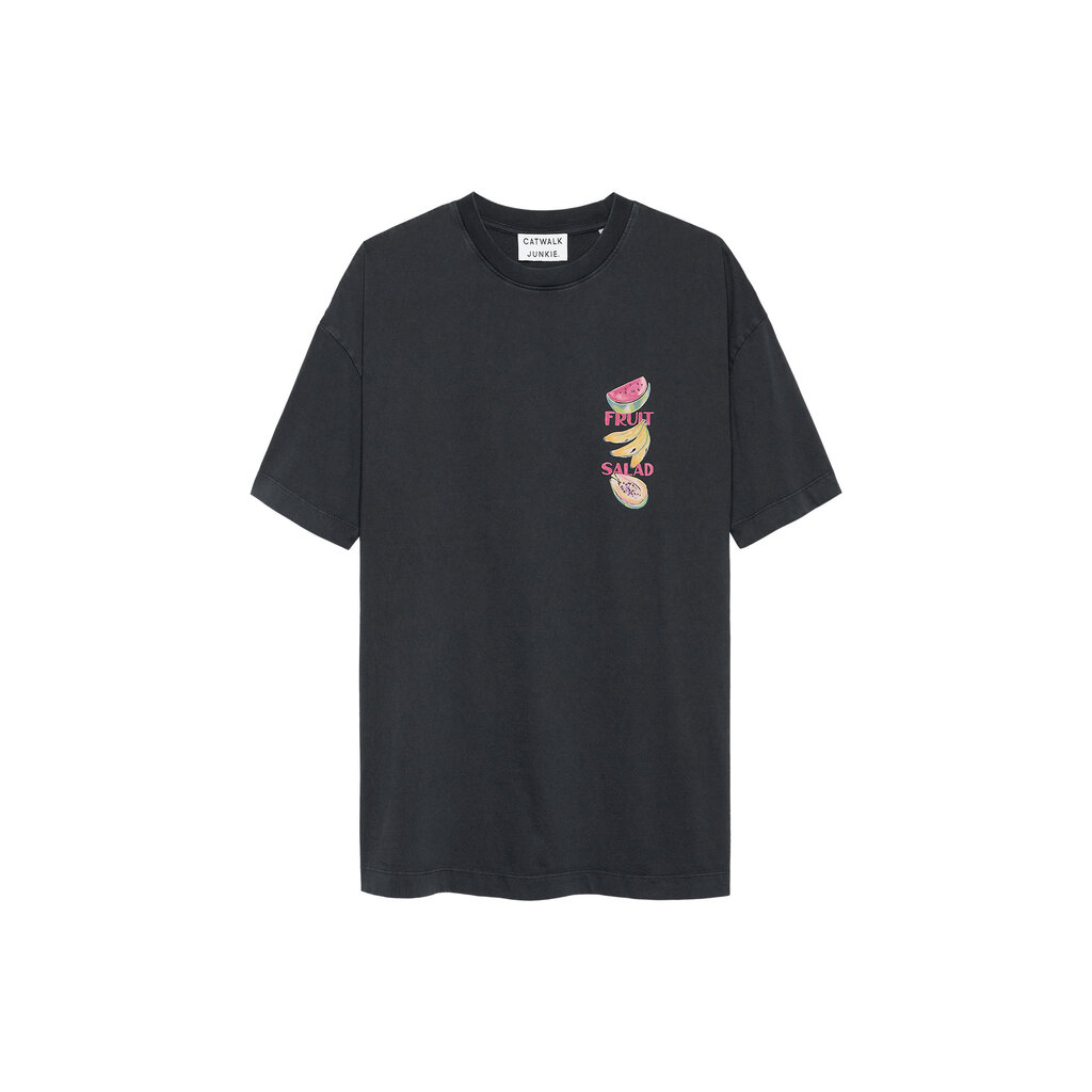 CATWALK JUNKIE Oversized graphic Tshirt 2602020209 Dark Grey