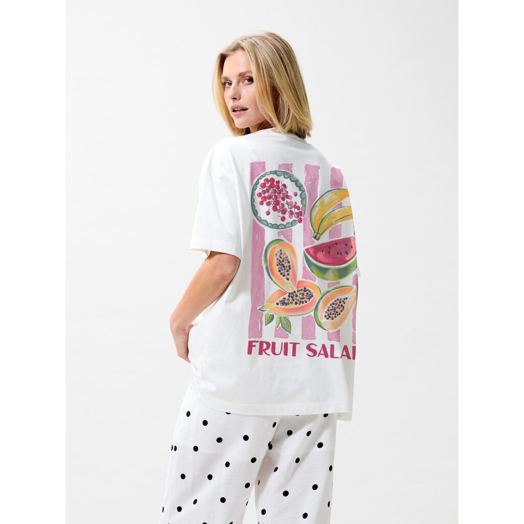 CATWALK JUNKIE Oversized graphic Tshirt 2602020209 Off White