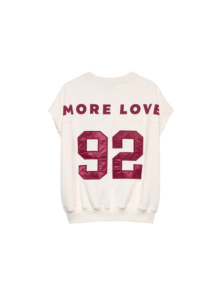 CATWALK JUNKIE Sleeveless graphic sweater 2602020600 Egret