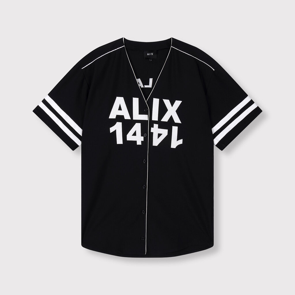ALIX baseball shirt dress 2604335682 black