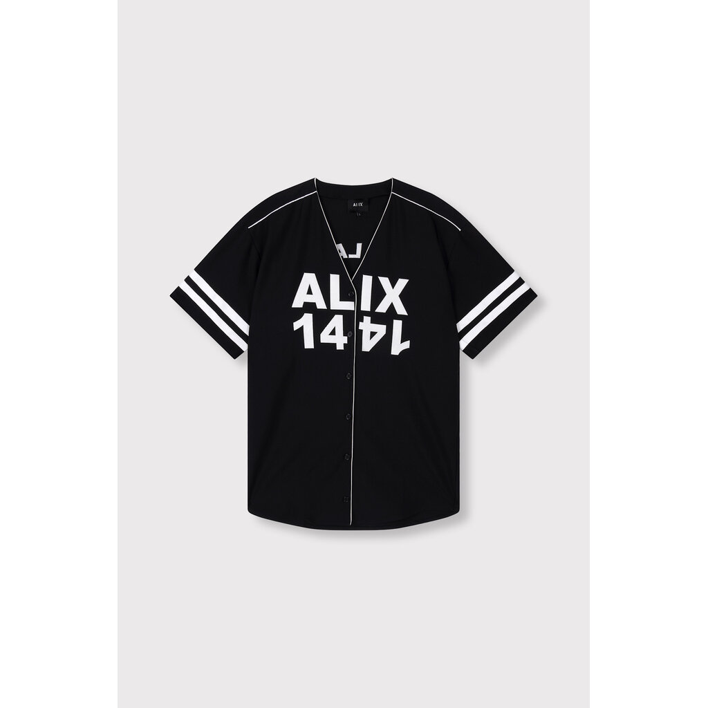 ALIX baseball shirt dress 2604335682 black