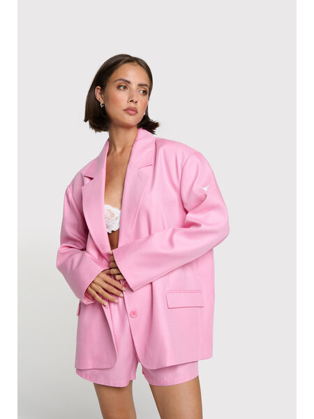 ALIX rich oversized blazer 2604404687 soft pink