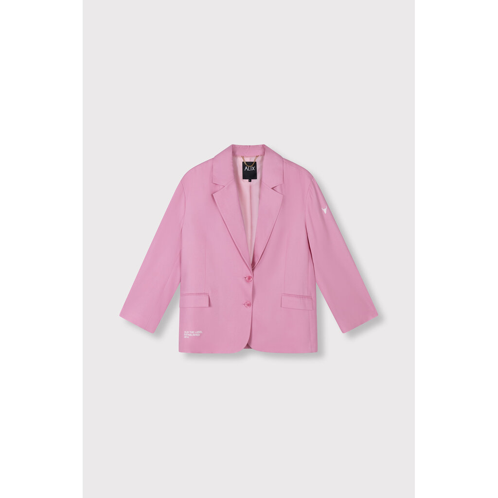 ALIX rich oversized blazer 2604404687 soft pink