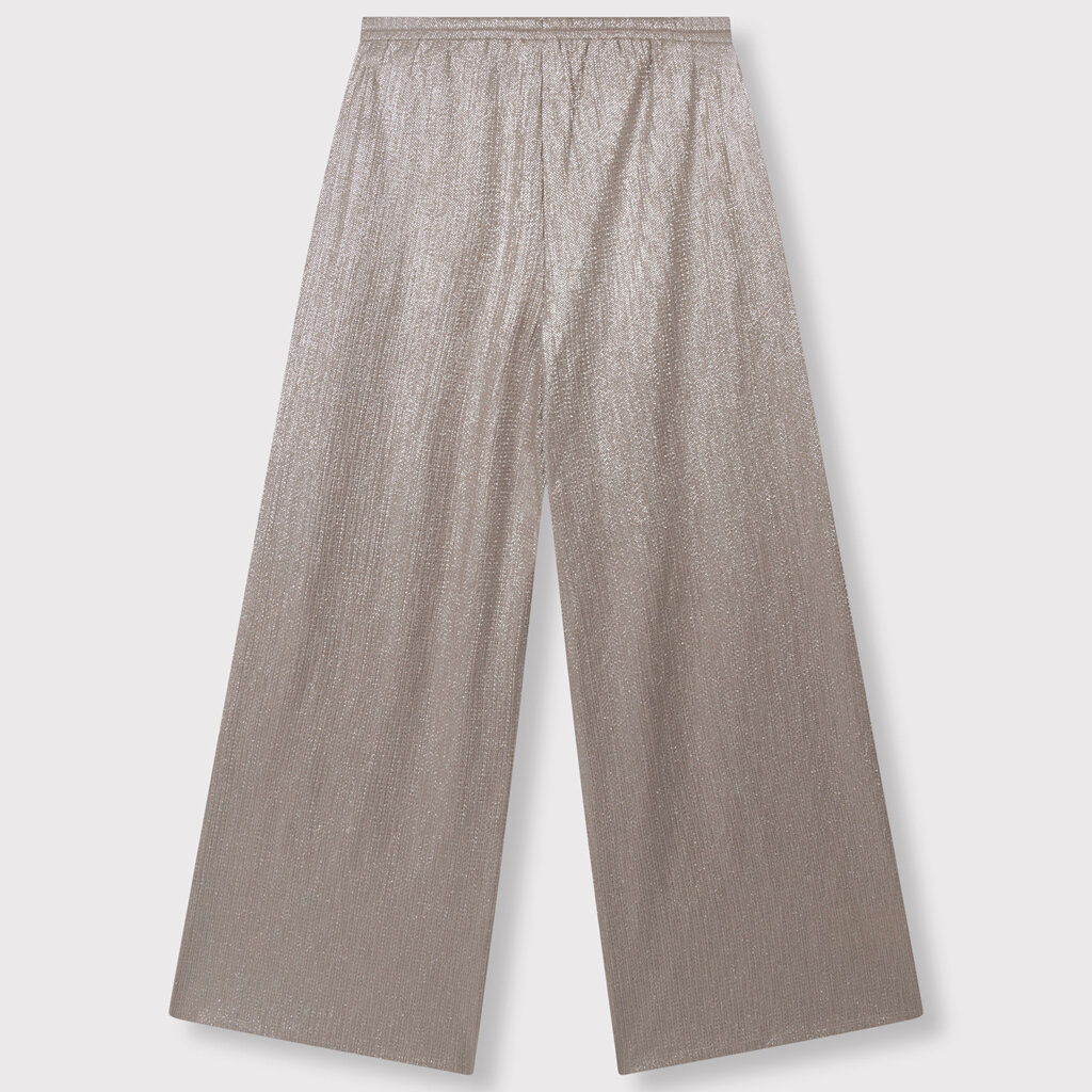 ALIX knitted shiny pants 2604145689 silver