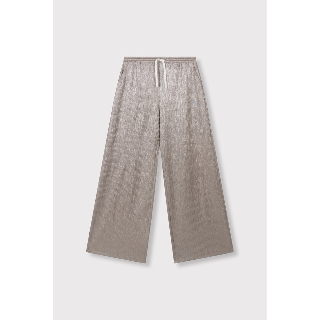 ALIX knitted shiny pants 2604145689 silver