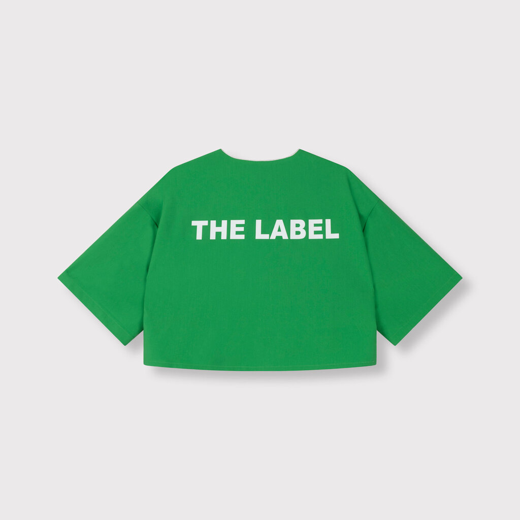 ALIX cropped baseball shirt 2604935683 bright green