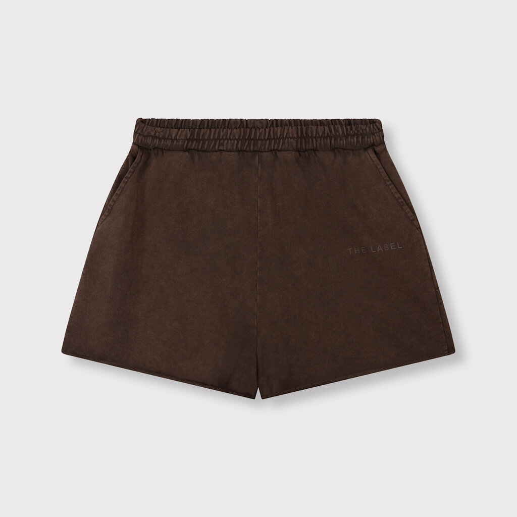 ALIX knitted sporty summer shorts 2604130703 brown