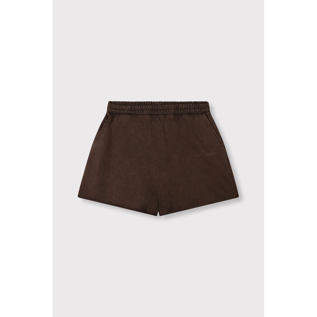 ALIX knitted sporty summer shorts 2604130703 brown