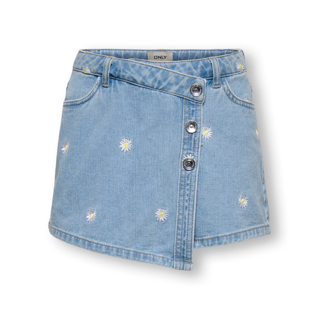KIDS ONLY KOGLESLY REG DAISY DNM SKORT BJ 15377377 Light Blue Denim