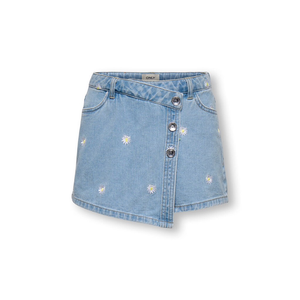 KIDS ONLY KOGLESLY REG DAISY DNM SKORT BJ 15377377 Light Blue Denim